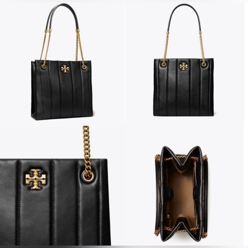 Tory Burch Kira Quilted Leather bag black
